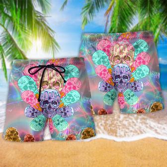 Skull Ice Cream So Cool Beach Short | Newhawaiianshirts UK