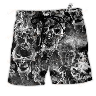 Skull Smoke Kill This Life Beach Short | Newhawaiianshirts AU