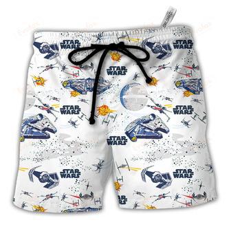 Space Ship Beach Short | Newhawaiianshirts CA