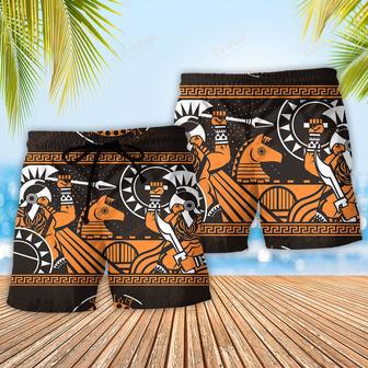 Spartan Warriors Horse Cool Style Beach Short | Newhawaiianshirts AU