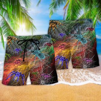 Spider Color Love Animals Beach Short | Newhawaiianshirts