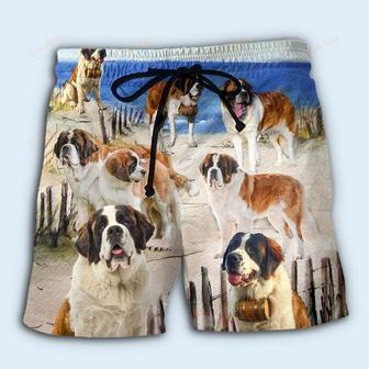 S.t Bernard Dog Beach Cool Style Beach Short | Newhawaiianshirts AU