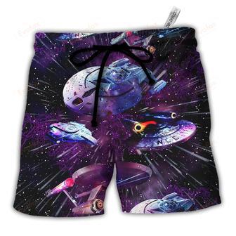 ST Starships ST Beach Short | Newhawaiianshirts