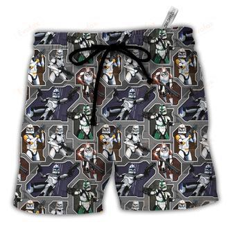 Stormtrooper These Aren't The Droids You're Looking For Beach Short | Newhawaiianshirts UK