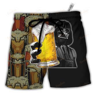 SW Darth I Find Your Lack Of Beer Disturbing Beach Short | Newhawaiianshirts UK