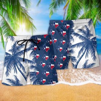 Texas Tropical Summer Peace Life Style Beach Short | Newhawaiianshirts UK