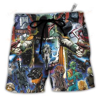 The Bounty Hunters Beach Short | Newhawaiianshirts UK