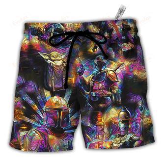 The Mandalorian Magic Guardian Beach Short | Newhawaiianshirts DE