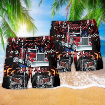 Truck Keep On Rolling Beach Short | Newhawaiianshirts AU