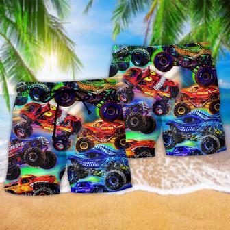 Truck This Is How I Roll Color Beach Short | Newhawaiianshirts AU