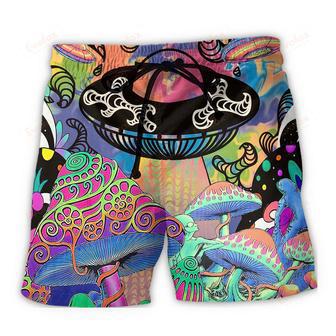 UFO Go To Galaxy Sky Beach Short | Newhawaiianshirts AU