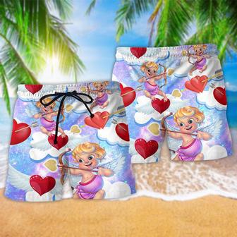 Valentine Love Cupid Nice Colorful Beach Short | Newhawaiianshirts AU