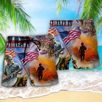 Veteran USA Veteran Proud Beach Short | Newhawaiianshirts DE