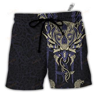 Viking Björn Norse Legends Life Style Beach Short | Newhawaiianshirts