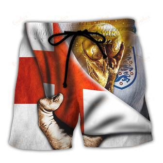 World Cup Qatar 2022 England Will Be The Champion Flag Vintage Beach Short | Newhawaiianshirts AU