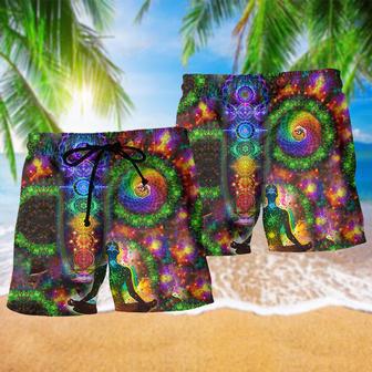 Yoga Love Beautiful Life Beach Short | Newhawaiianshirts AU