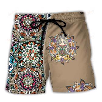 Yoga Quilt Style Beach Short | Newhawaiianshirts CA