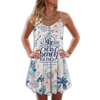 Beach A Cute Girl - Summer Dress | Newhawaiianshirts