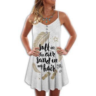 Beach Salt In The Air Sand In My Hair - Summer Dress | Newhawaiianshirts AU