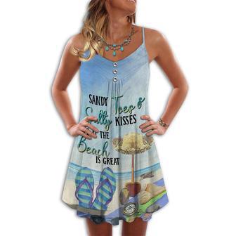 Beach Sandy Toes At The Beach Is Great - Summer Dress | Newhawaiianshirts DE