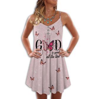 Butterfly Faith God Is Good All The Time - Summer Dress | Newhawaiianshirts UK