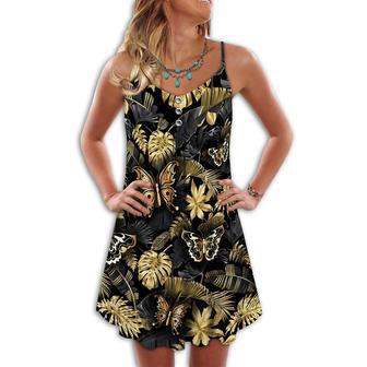 Butterfly Tropical Amazing Pattern - Summer Dress | Newhawaiianshirts UK