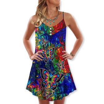 Colorful Butterfly Lover - Summer Dress | Newhawaiianshirts AU