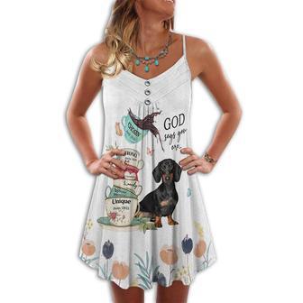 Dog Is My Love Dachshund - Summer Dress | Newhawaiianshirts AU