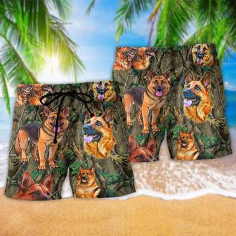 Dog Love The Hunting Beach Short | Newhawaiianshirts AU