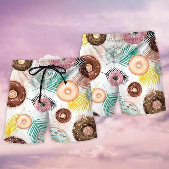 Donut Lover It's Time For Donut Beach Short | Newhawaiianshirts UK