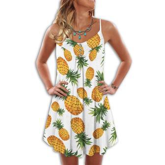 Fruit Pineapple Tropical Vibes Lover - Summer Dress | Newhawaiianshirts AU