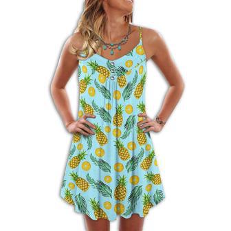 Fruit Pineapple Tropical Vibes So Fresh - Summer Dress | Newhawaiianshirts UK