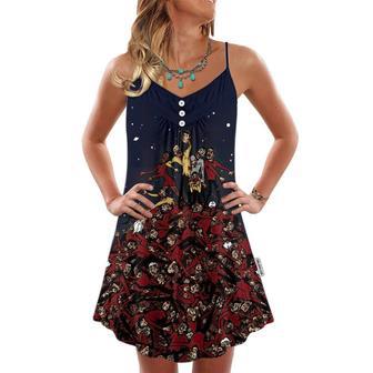 Halloween Star Trek Zombie Scary - V-Neck Sleeveless Cami Dress | Newhawaiianshirts DE