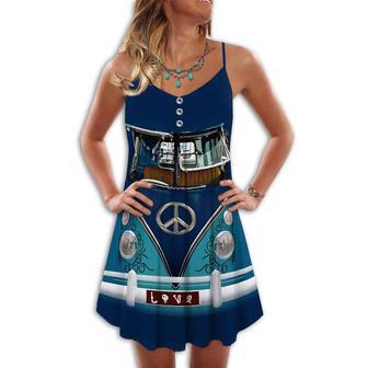 Hippie Van Retro Cool Love - Summer Dress | Newhawaiianshirts AU