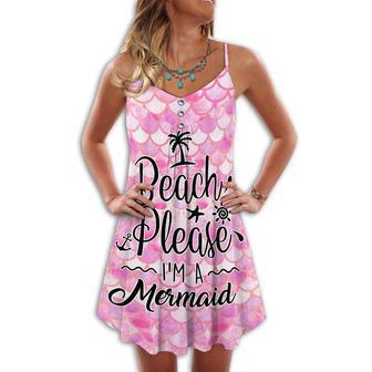 Mermaid Beach Please I'm A Mermaid - Summer Dress | Newhawaiianshirts