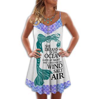 Mermaid Dream Wind Salt Air - Summer Dress | Newhawaiianshirts CA