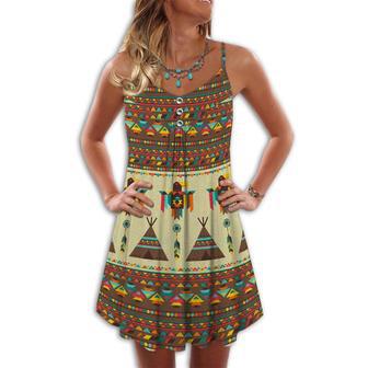 Native Pattern Summer Cool Vibes Style - Summer Dress | Newhawaiianshirts CA