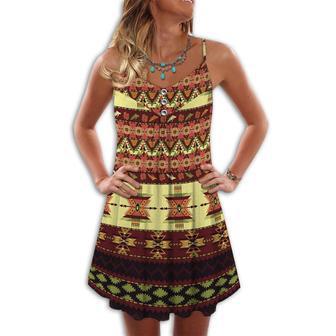 Native Pattern Summer Vibes Summer Pattern - Summer Dress | Newhawaiianshirts UK