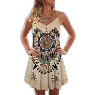 Native Peaceful Vibes Old Style - Summer Dress | Newhawaiianshirts