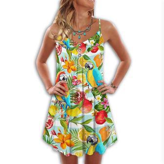 Parrot Love Tropical Summer Is Coming - Summer Dress | Newhawaiianshirts