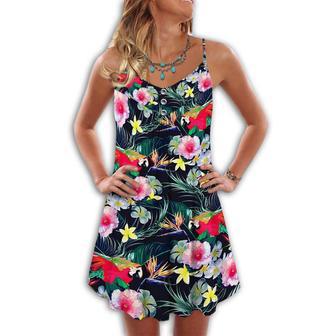 Parrot Loves Summer Tropical Style Amazing - Summer Dress | Newhawaiianshirts CA