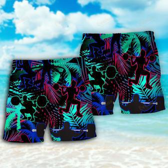 Squats Tropical Leaf Beach Short | Newhawaiianshirts UK