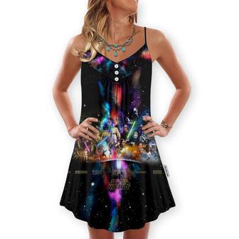 Star Wars All Seasons - V-Neck Sleeveless Cami Dress | Newhawaiianshirts DE