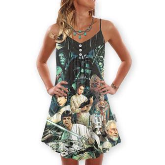 Star Wars Rebellions Are Built On Hope - V-Neck Sleeveless Cami Dress | Newhawaiianshirts DE