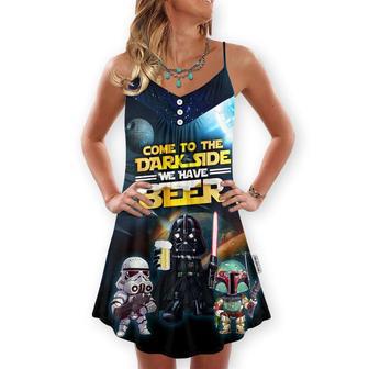 Sw Stormtrooper Darth Vader Boba Fett - V-Neck Sleeveless Cami Dress | Newhawaiianshirts CA