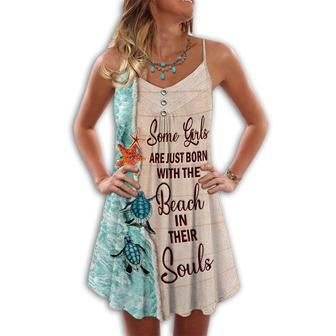 Turtle Beach In Their Soul - Summer Dress | Newhawaiianshirts CA