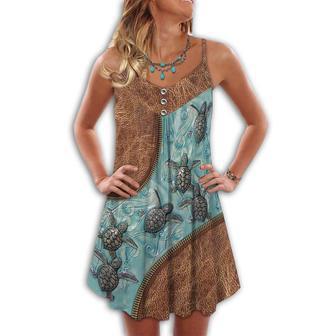 Turtle Is Beach Soul Love Ocean - Summer Dress | Newhawaiianshirts DE