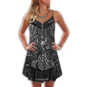 Viking Sign Summer Vibes Love My Style - Summber Dress | Newhawaiianshirts CA