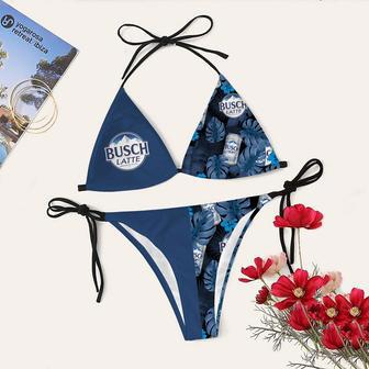 Busch Latte Triangle Beach Bikini | Newhawaiianshirts CA