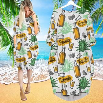 Happy Tequila Cinco De Mayo Long Sleeve Midi Dress | Newhawaiianshirts